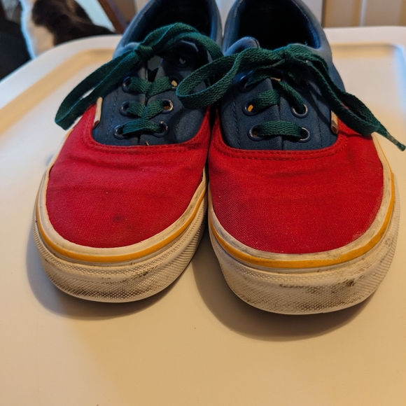 Vans Primary Color Block Canvas Shoe Size 6 Men's or 7.5 Women's - Picture 5 of 6